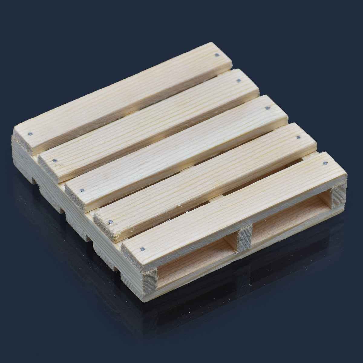 Miniature Wooden Coaster 4 Inch Two Way Pallet WPTW00