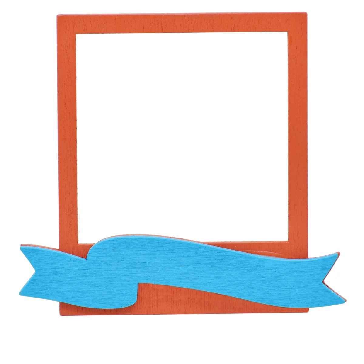 Wooden Photo Frame Cutout 2 mm Thick , 3.5X4 Inch JB-834F