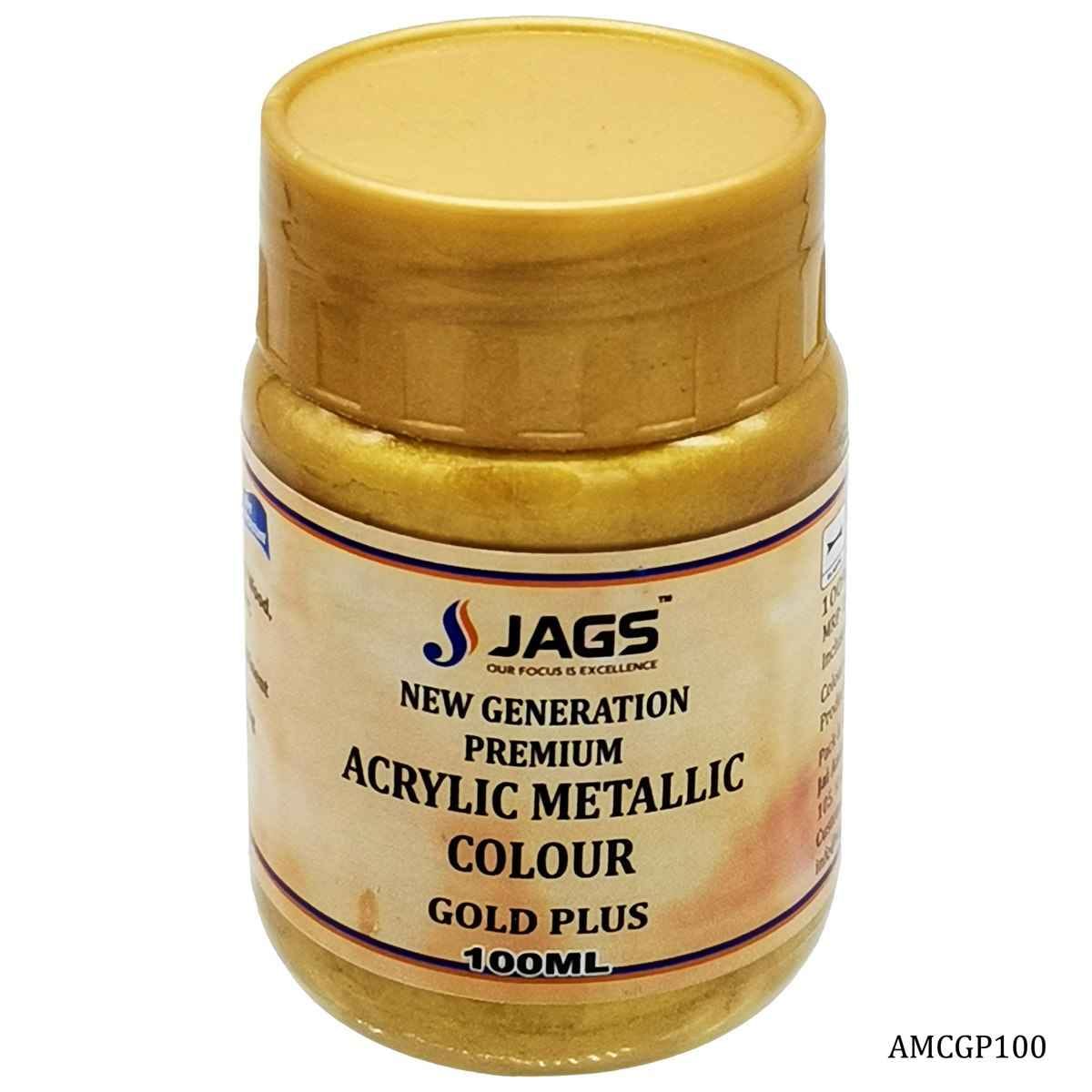 Gold Plus Acrylic Metallic Paint Colour 100 ML AMCGP100