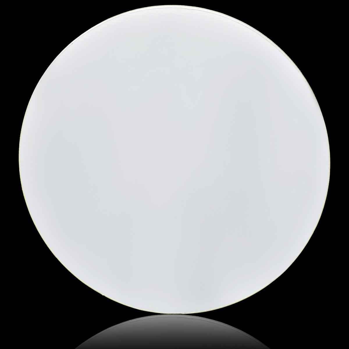 Acrylic Pack of 1 Sheet White Round Size 8x8 cm WAPSR33