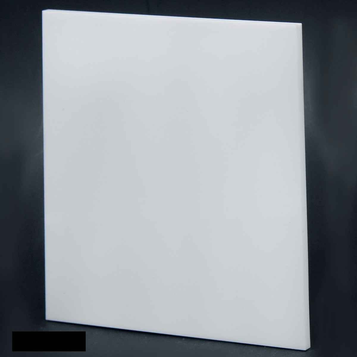 Acrylic Pack of 1 Sheet White Square 3MM 4 Inch WAPSS44