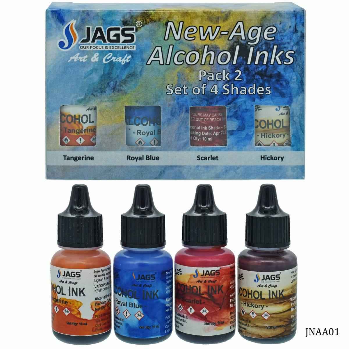 New Age Alcohol Ink Mini Pack Set Of 4 JNAA01