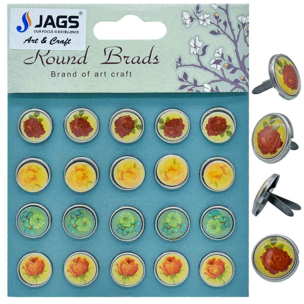 Brads Push Pin 20 Pcs 20PEB