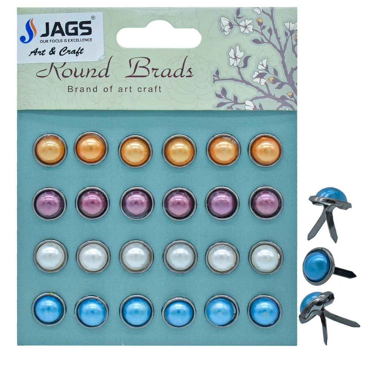 Brads Push Pin 24 Pcs Set 24PPB