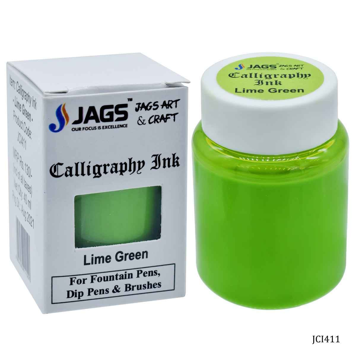 Lime Green Calligraphy Inks 40ML JCI411