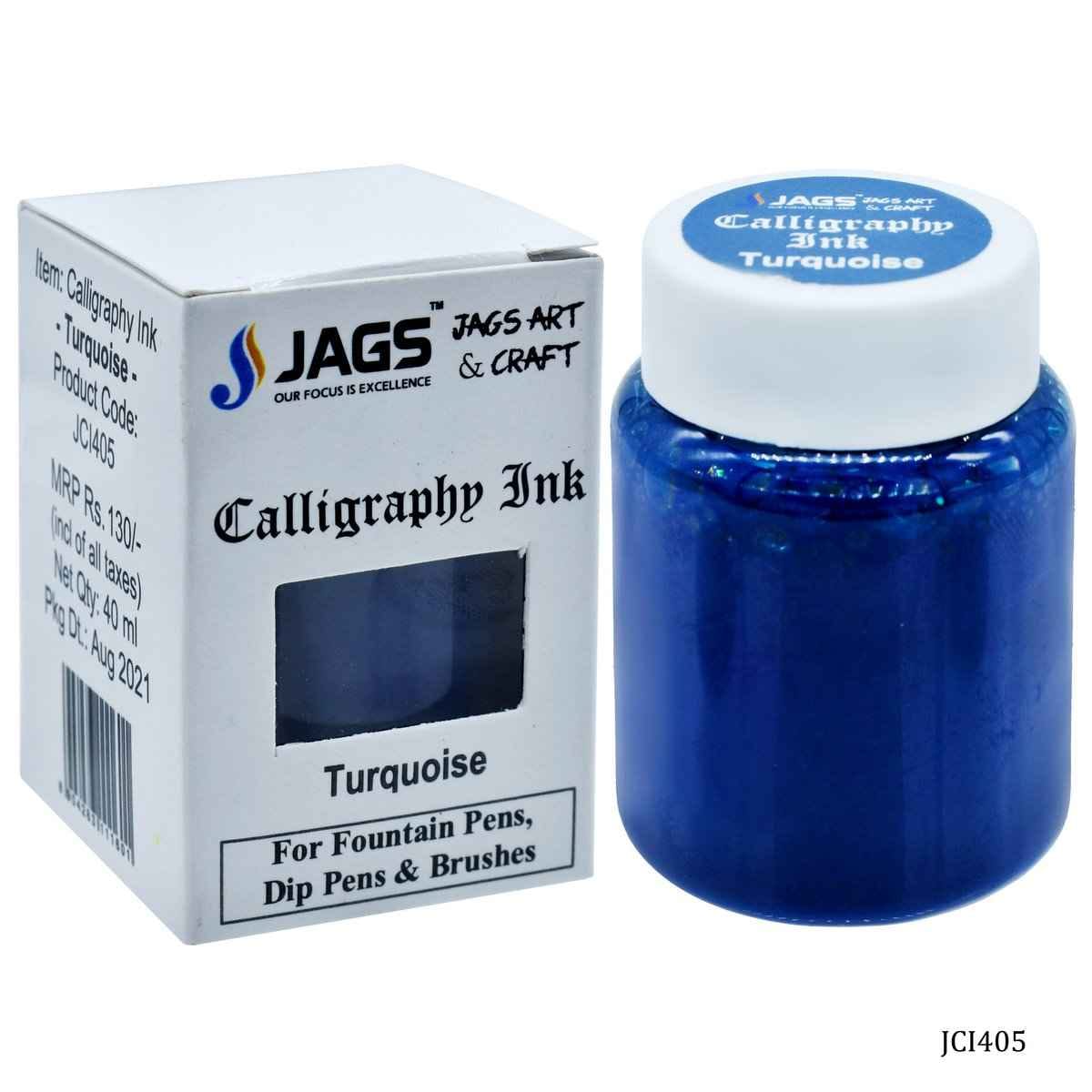 Turquoise Blue Calligraphy Inks 40ML JCI405