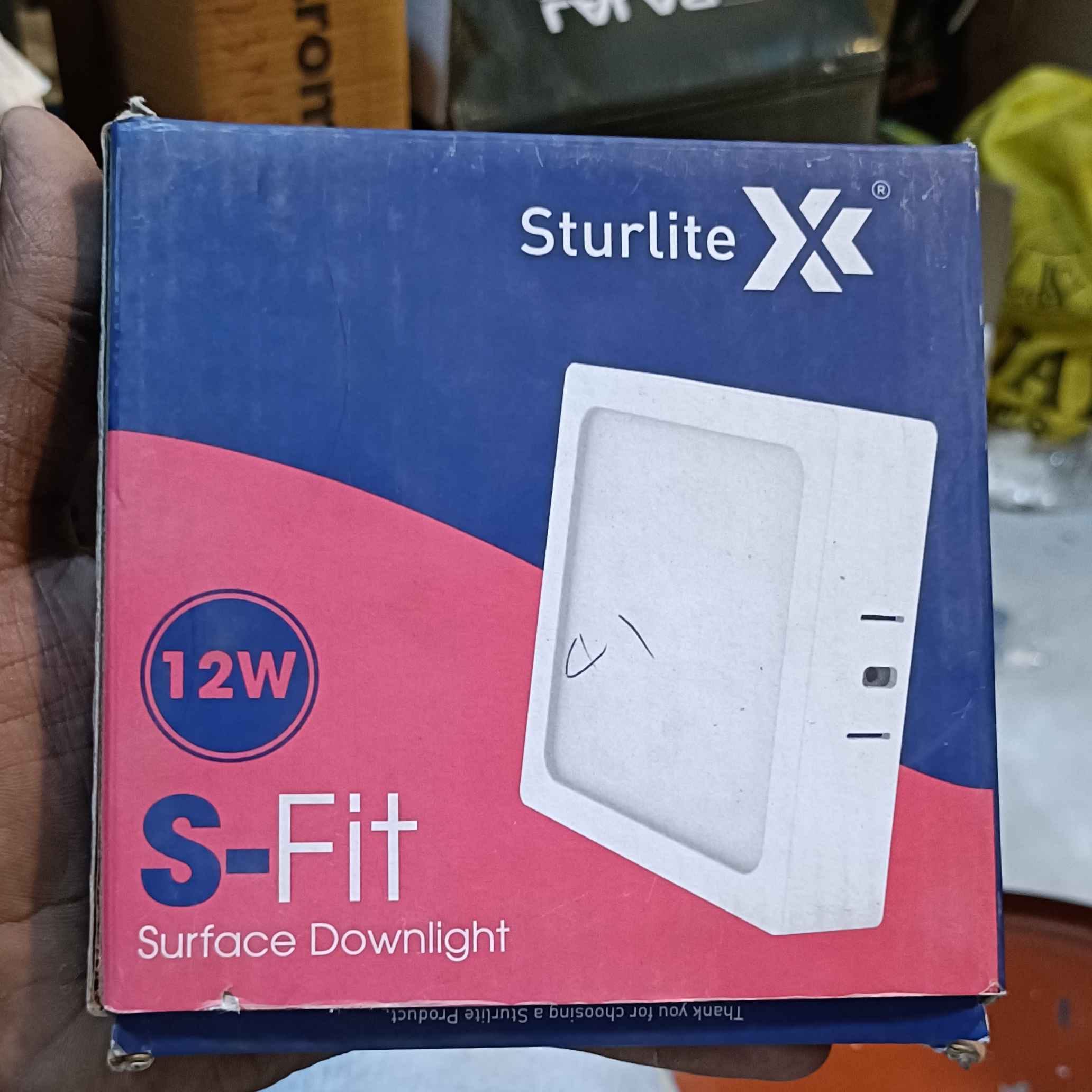 12W S-FIT SURFACE DOWNLIGHT SQUARE