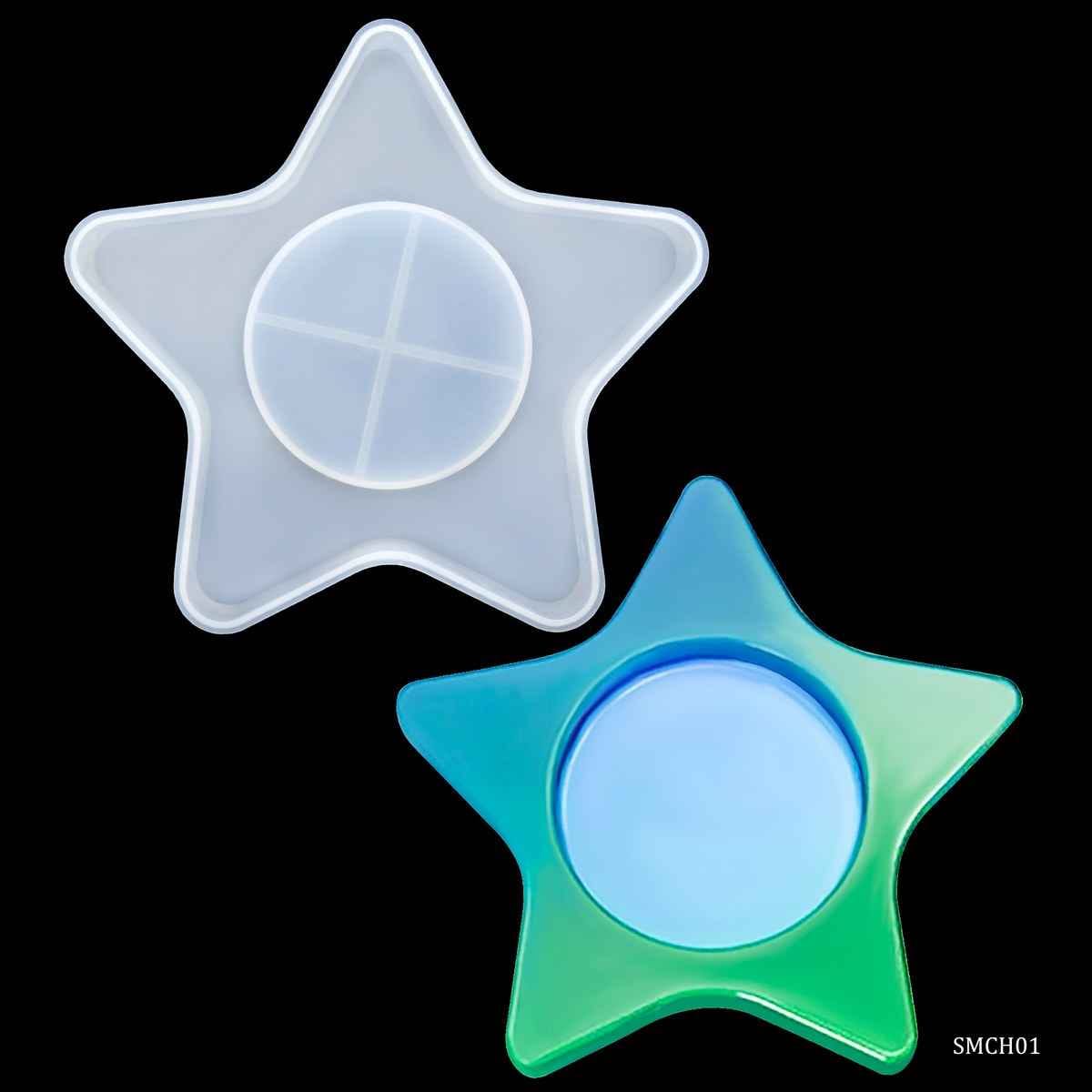 Silicone Mould Star Candle Holder SMCH01