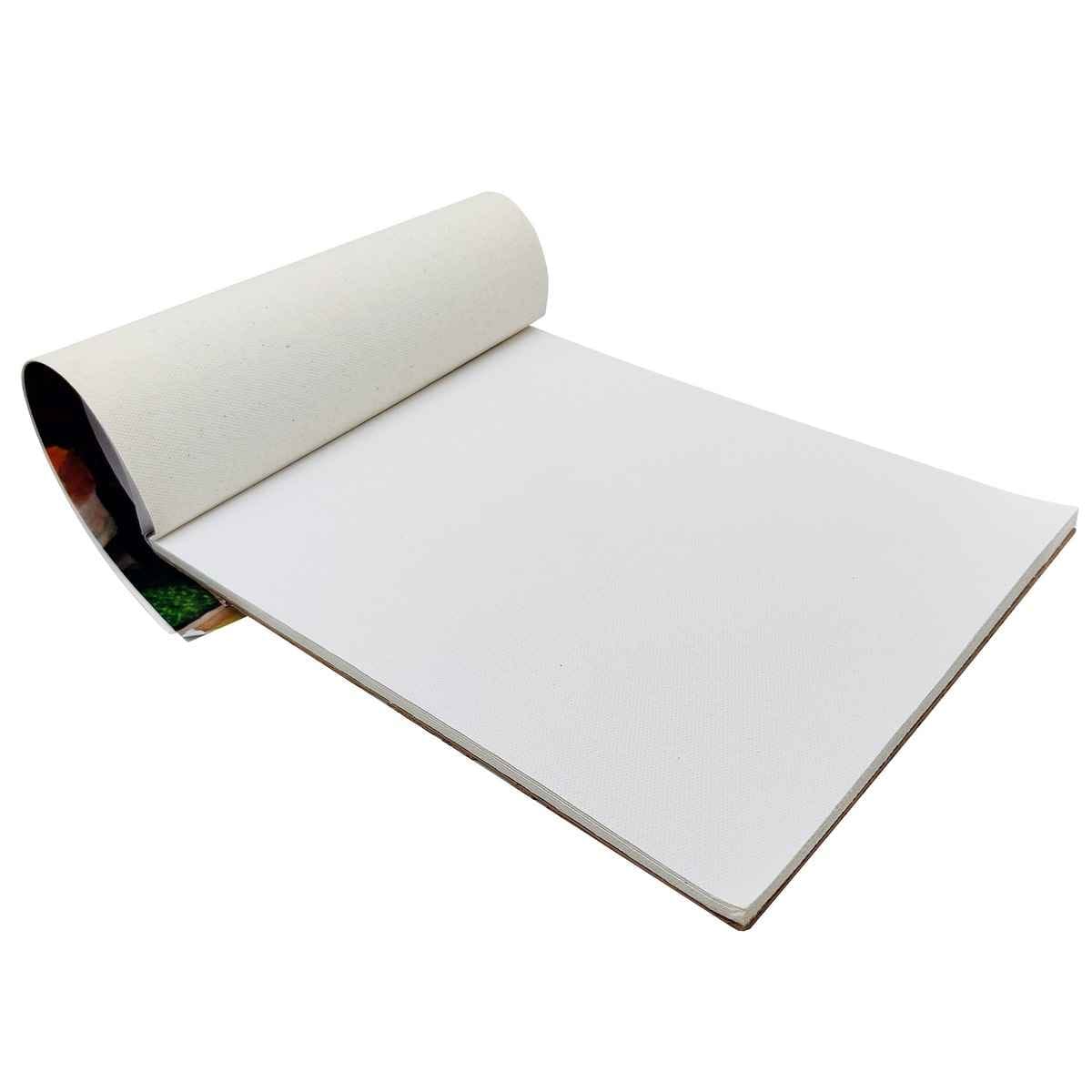 Artist Canvas Pad 8X10 Inch 10 Canvas Sheets Polycotton Cloth JACP810