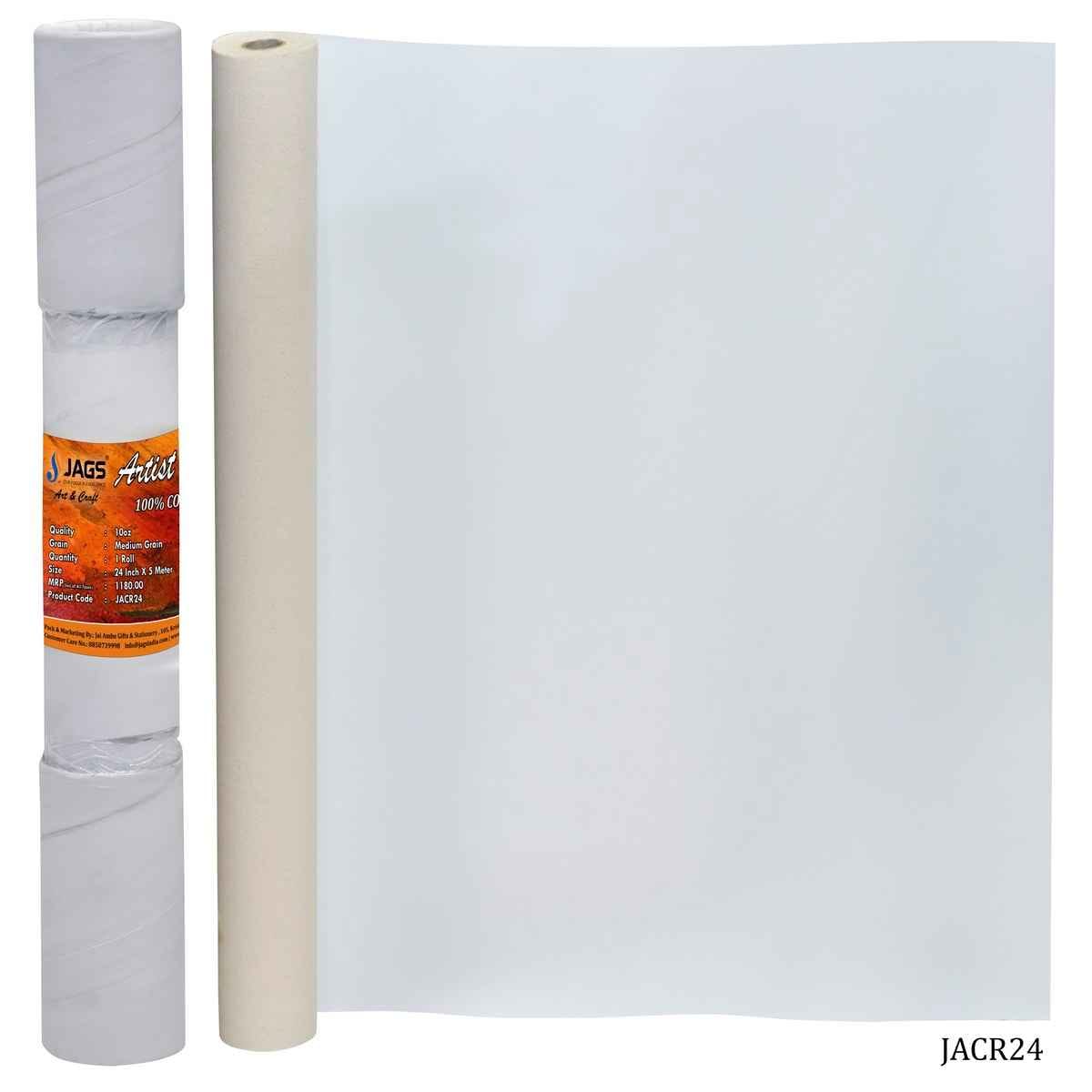 Artist Canvas Roll 24 Inch 5 Meter JACR24