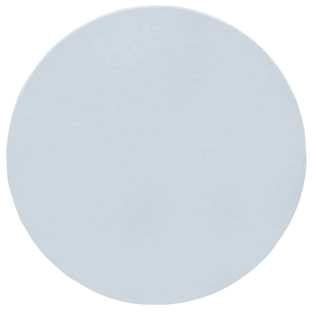 5 Inches Round White Canvas Board Artist Quality CBAQR5
