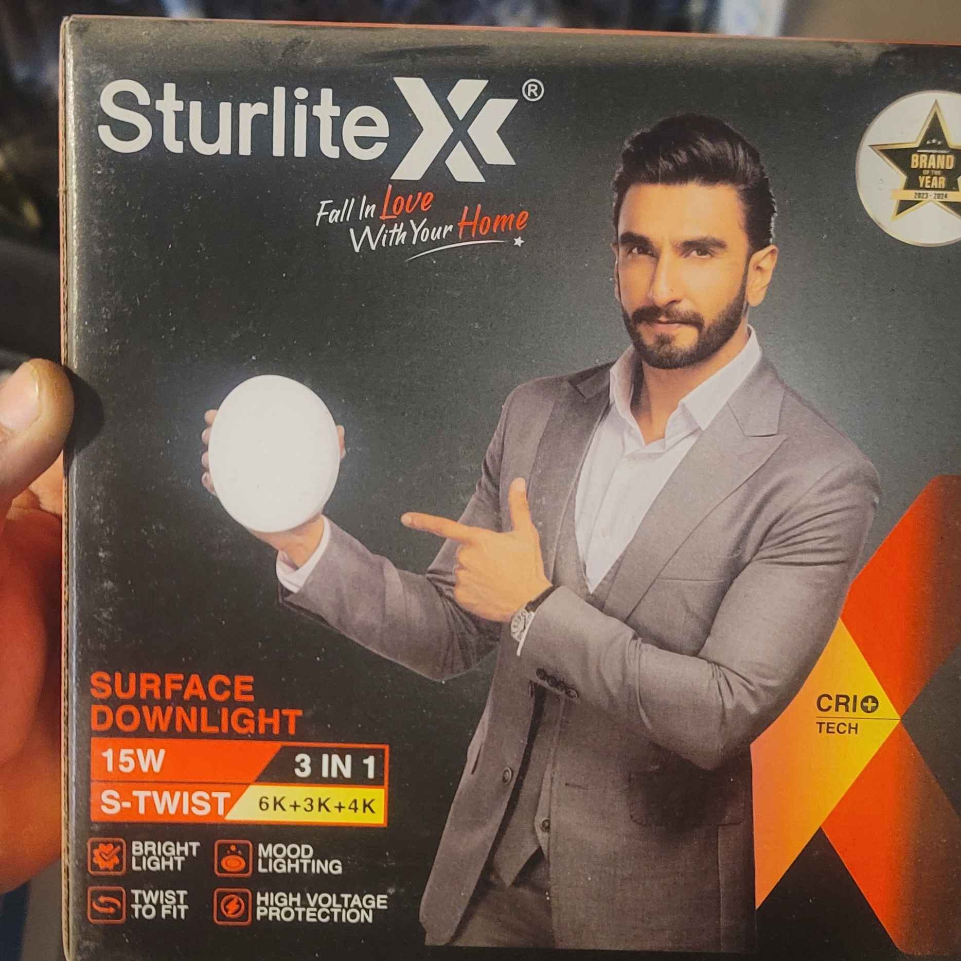 15W S-TWIST 3IN1 SARFESH DOWNLIGHT