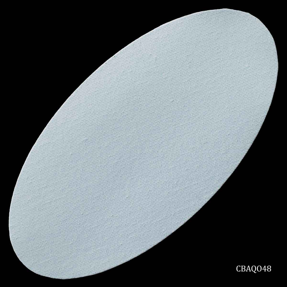 4X8 Inches Oval Shape White Canvas Board Artist Quality CBAQO48