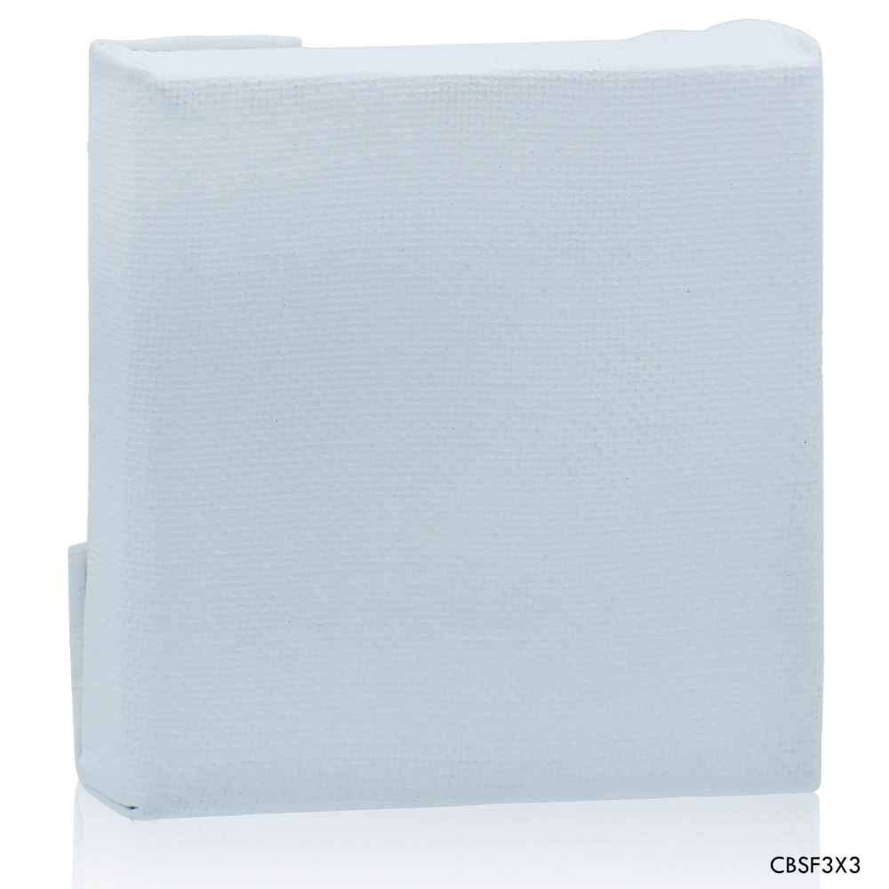 3X3 Inch White Stretched Canvas With Frame Board CBSF3X3