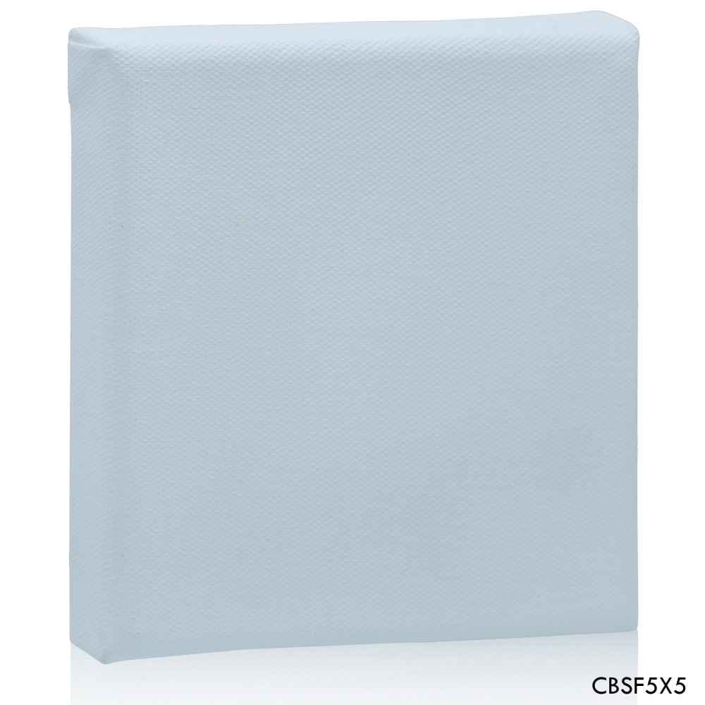 5X5 Inch White Stretched Canvas With Frame Board CBSF5X5