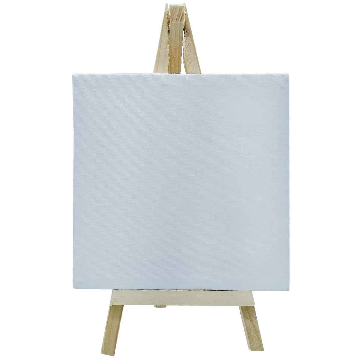 Canvas Frame With Mini Easel Combo 6X6 Inch CFWM6X6
