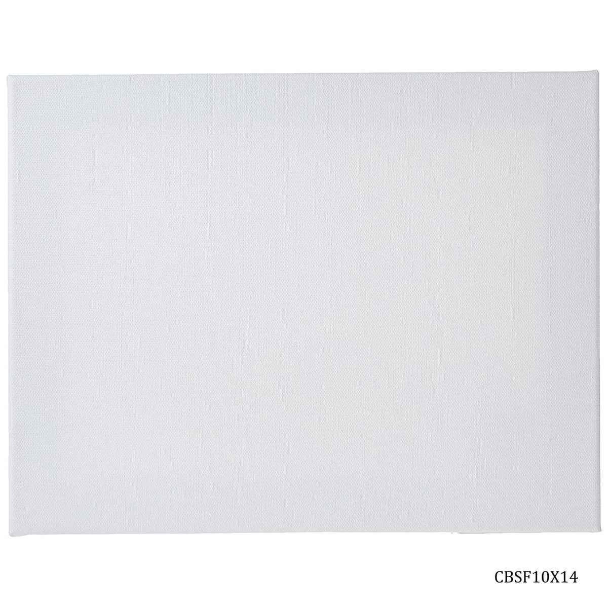 10X14 Inch White Stretched Canvas With Frame Board CBSF10X14