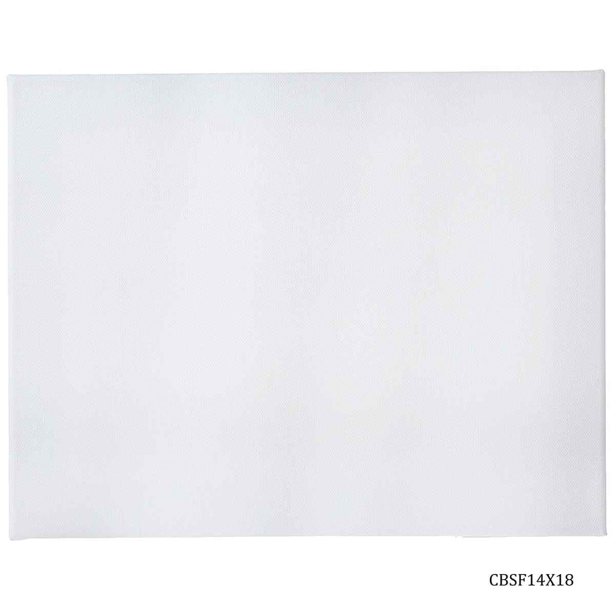 14X18 Inch White Stretched Canvas With Frame Board CBSF14X18