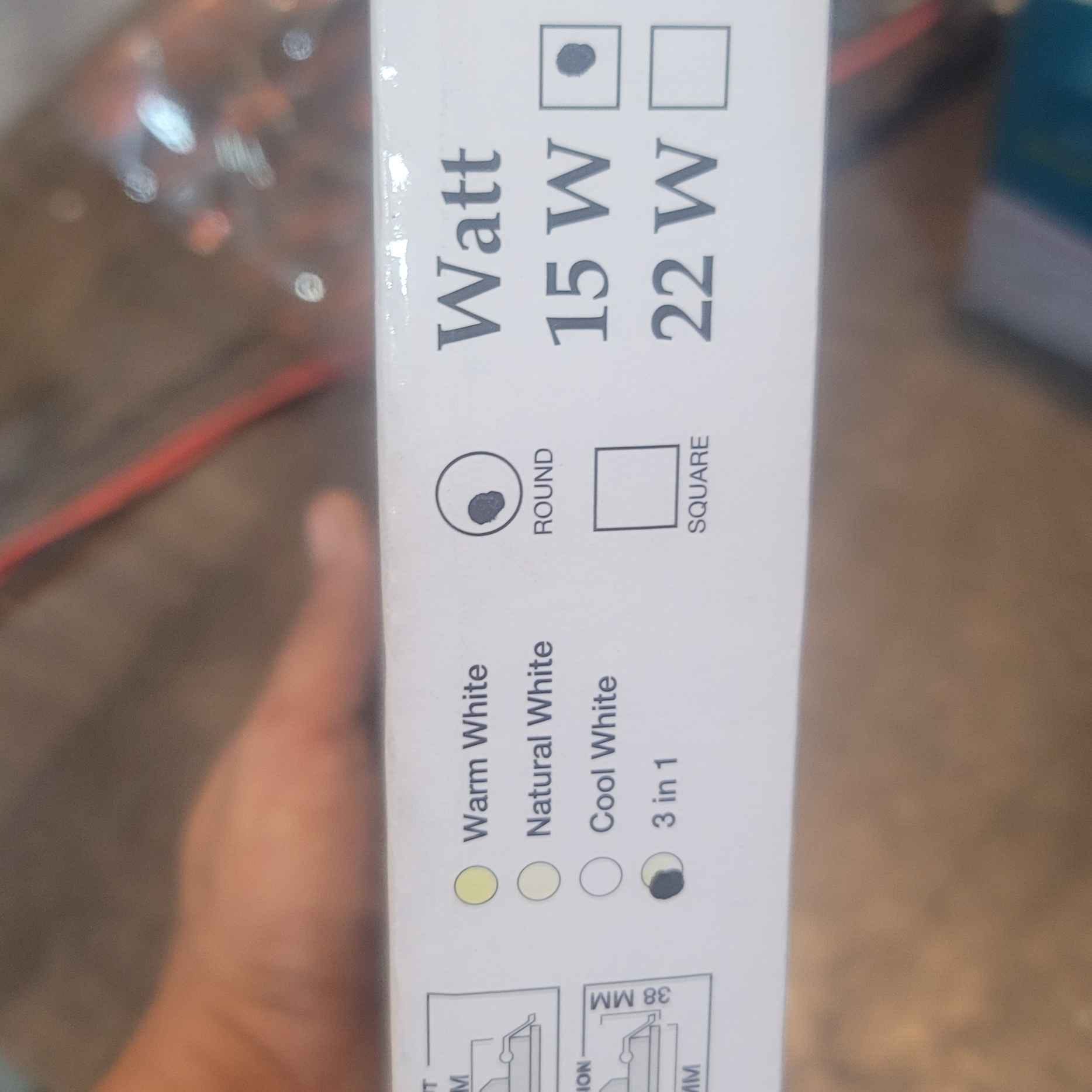 ISON 3IN1 15W ROUND