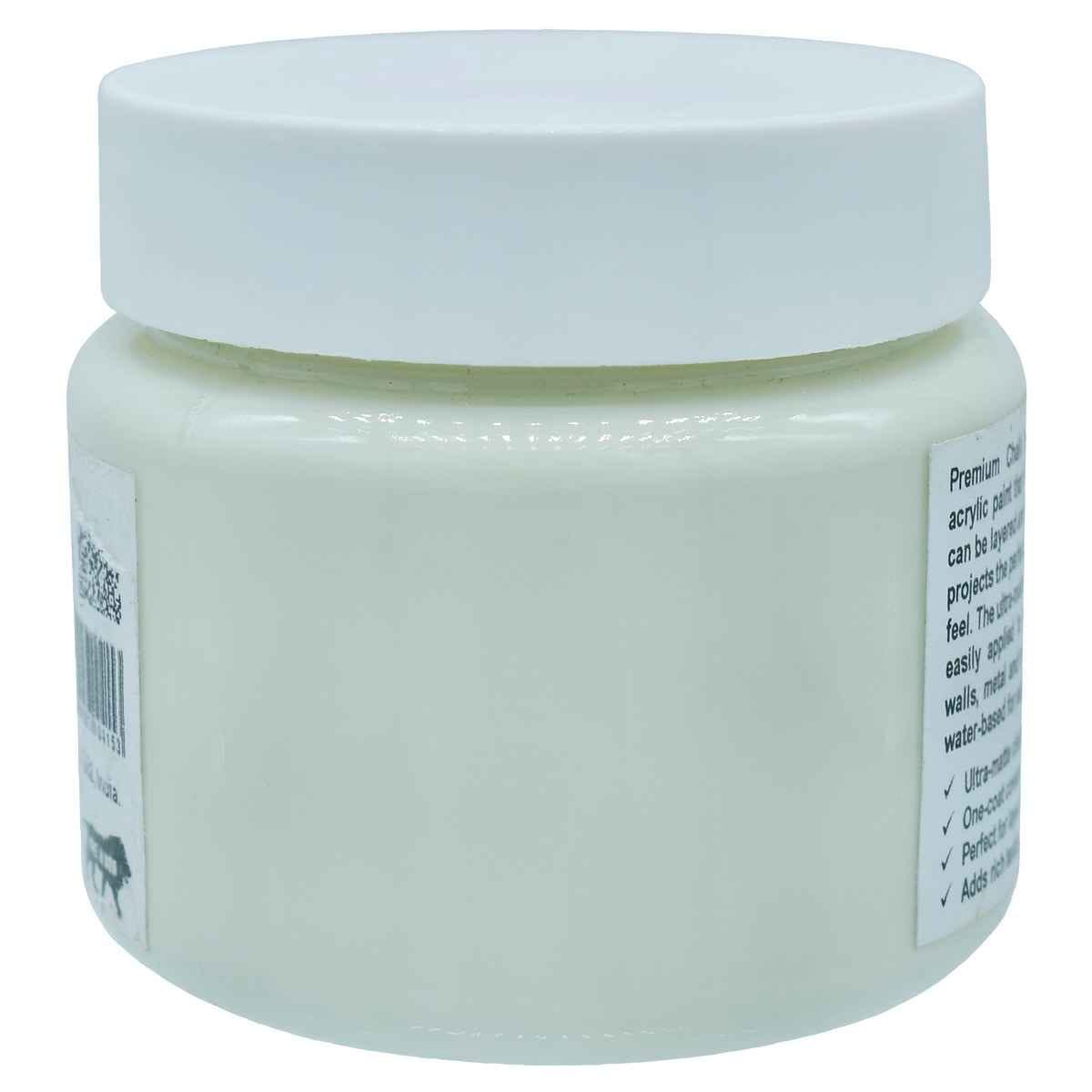 Art Chalk Paint 4.4Oz 125 gms for Crafting and DIY Projects ect Ivory JACP18