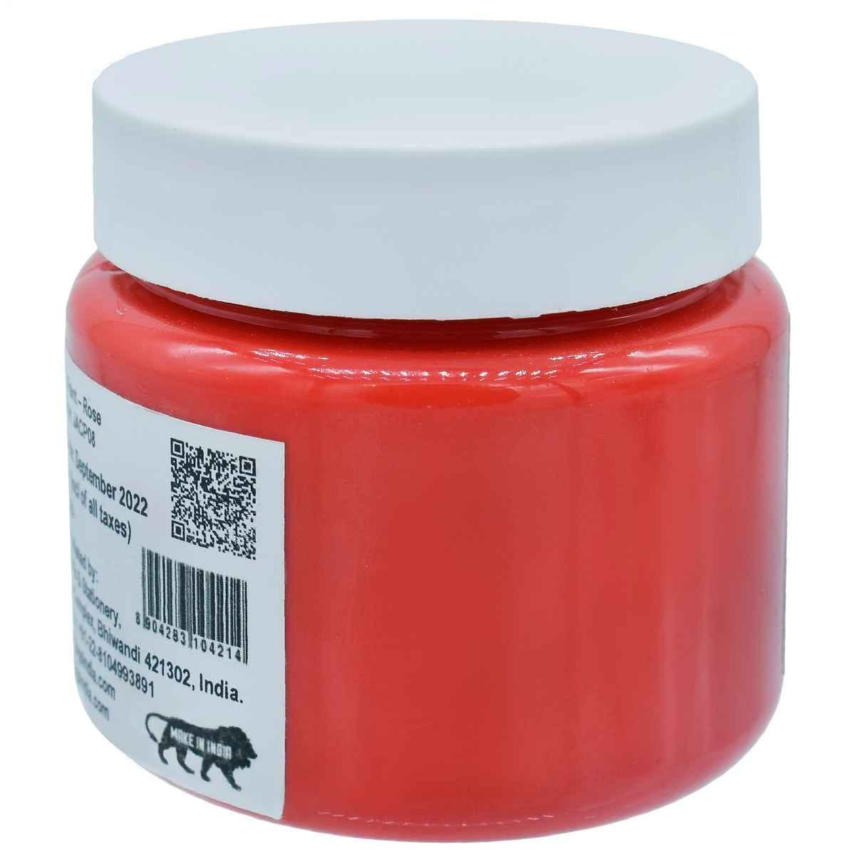 Art Chalk Paint 4.4Oz 125gms for Crafting and DIY Projects ect Rose JACP08