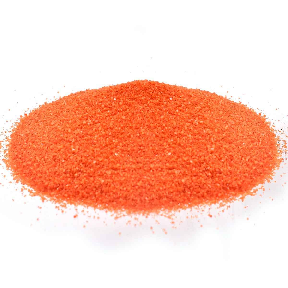 Coloured Sand 160 gms Orange No 7 Use in vases, jewellery, sand art and more JCSOE07