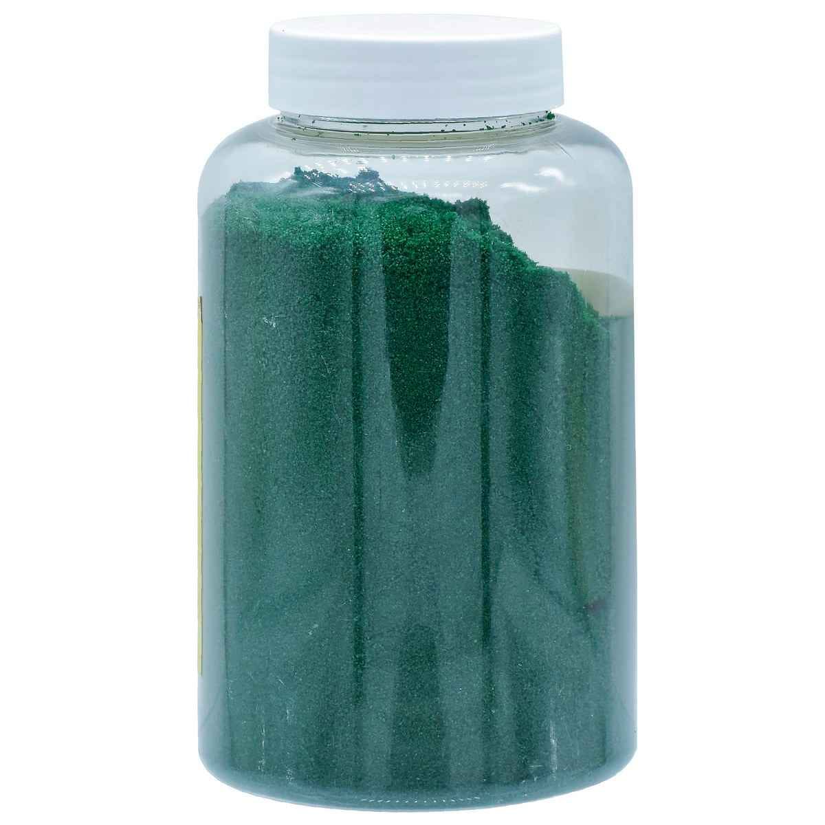 Coloured Sand 1Kg Dark Green No 02 JCS1KGDGN Use in vases, jewellery, sand art and more