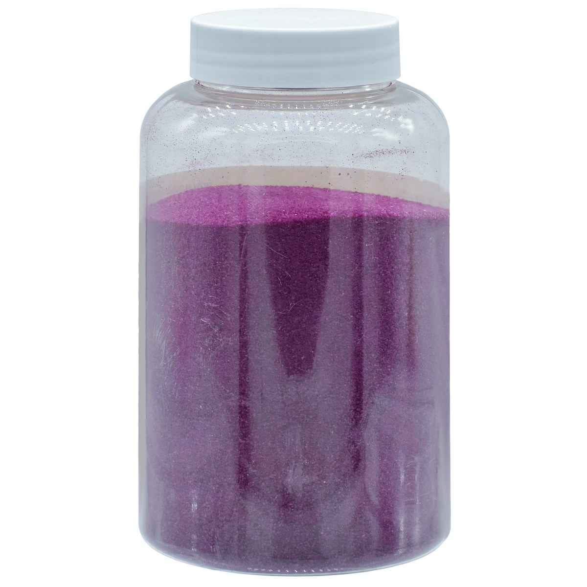 Coloured Sand 1 Kg Dark Magenta No 8 JCS1KGDME Use in vases, jewellery, sand art and more.