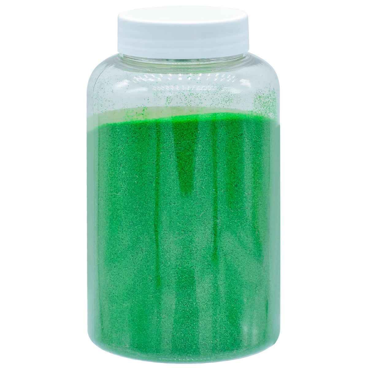 Coloured Sand 1 Kg Light Green No 17 JCS1KGLGN Use in vases, jewellery, sand art and more.