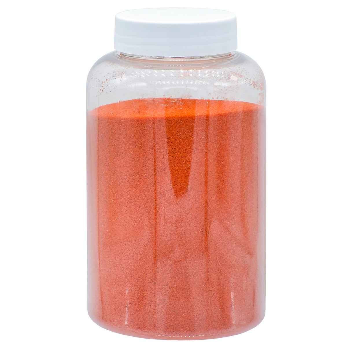 Coloured Sand 1 Kg Orange No 07 JCS1KGOE Use in vases, jewellery, sand art and more.