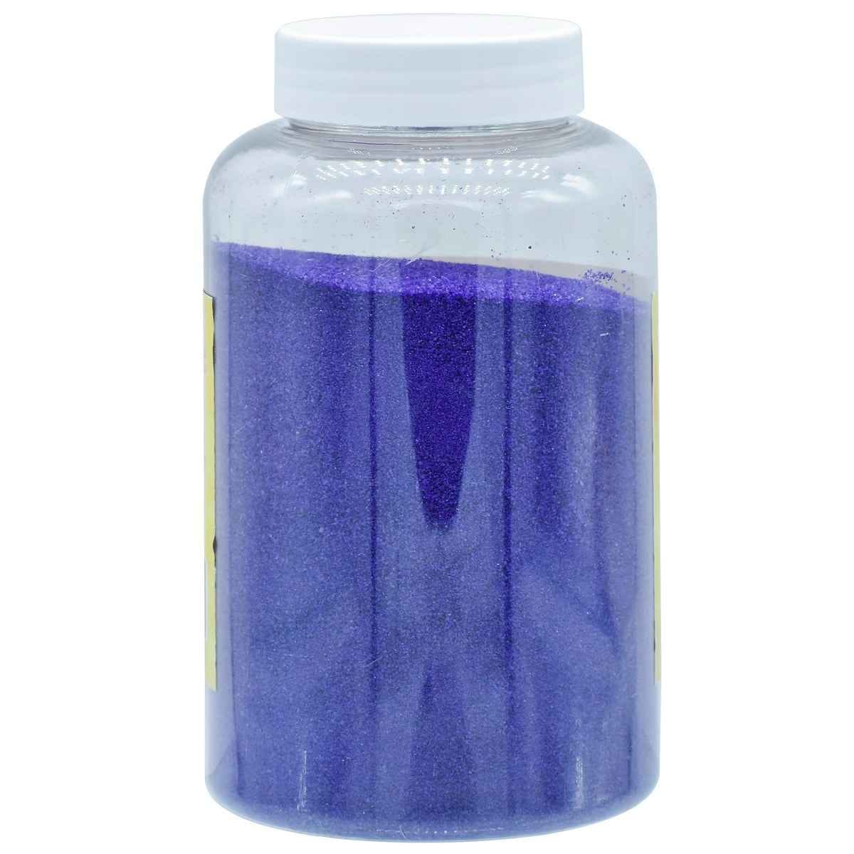 Coloured Sand 1 Kg Purple No 09 JCS1KGPE Use in vases, jewellery, sand art and more.