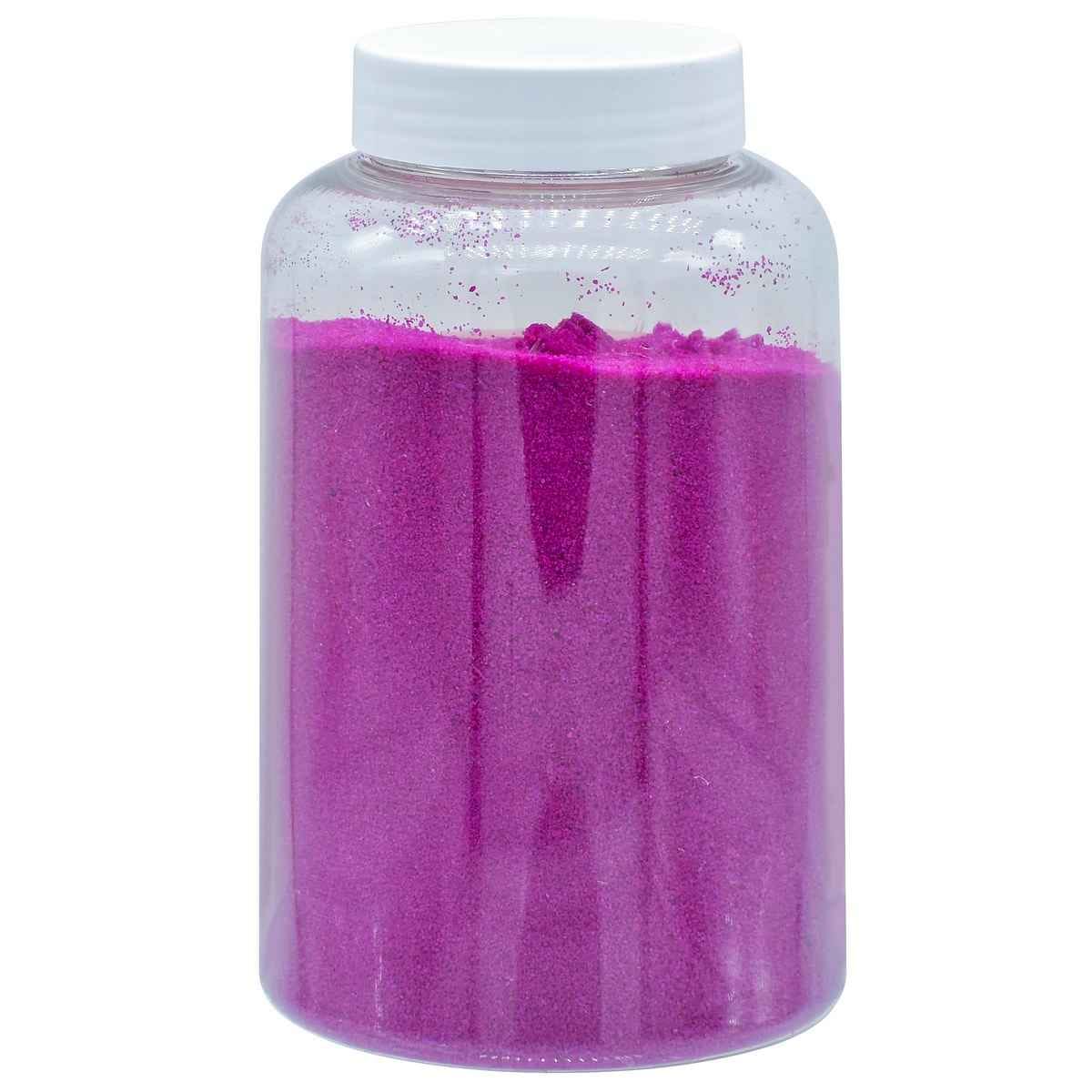 Coloured Sand 1 Kg Rani Pink No 04 JCS1KGRPK Use in vases, jewellery, sand art and more.