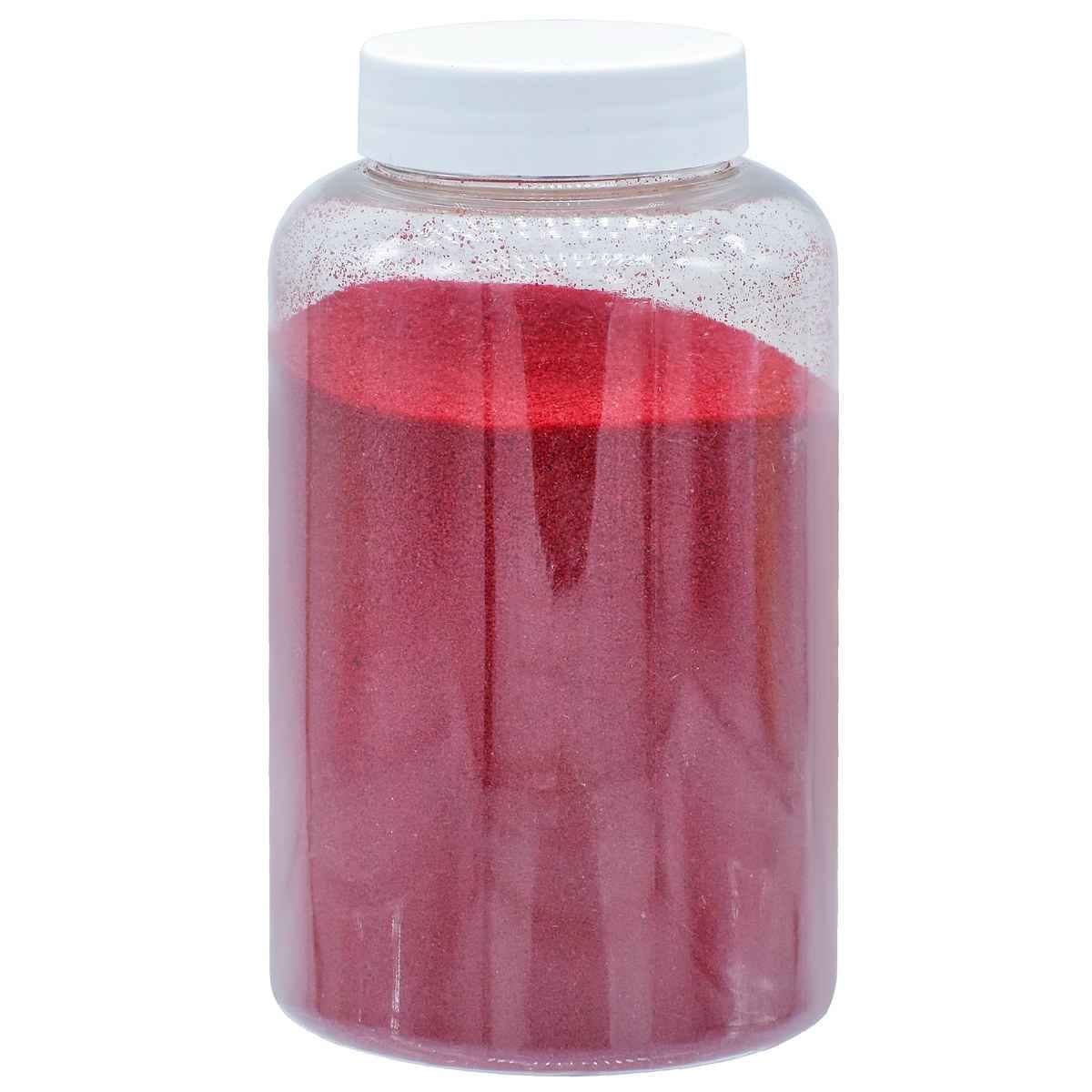 Coloured Sand 1 Kg Red No 01 JCS1KGRD Use in vases, jewellery, sand art and more.