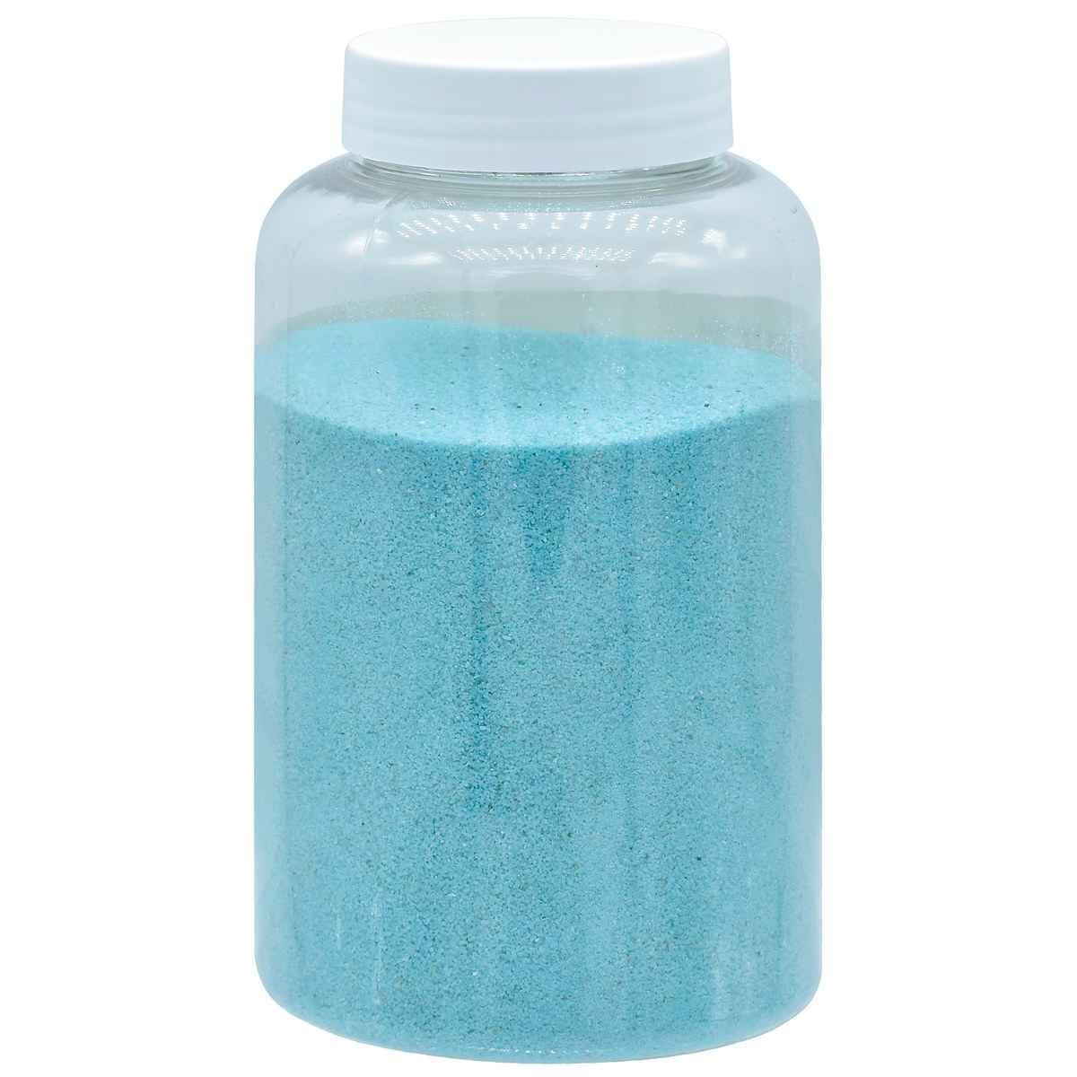Coloured Sand 1 Kg Sky Blue No 22 JCS1KGSBL Use in vases, jewellery, sand art and more.