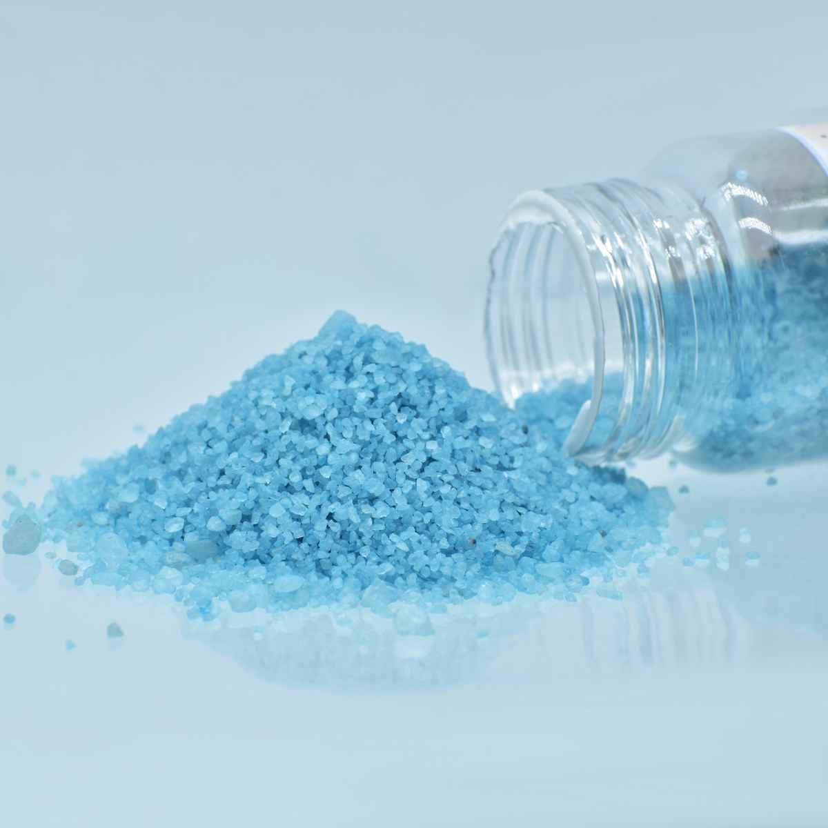 Coloured Sugar Sand 150 gms Blue use in decoration or a in beautiful painting JCS150BL