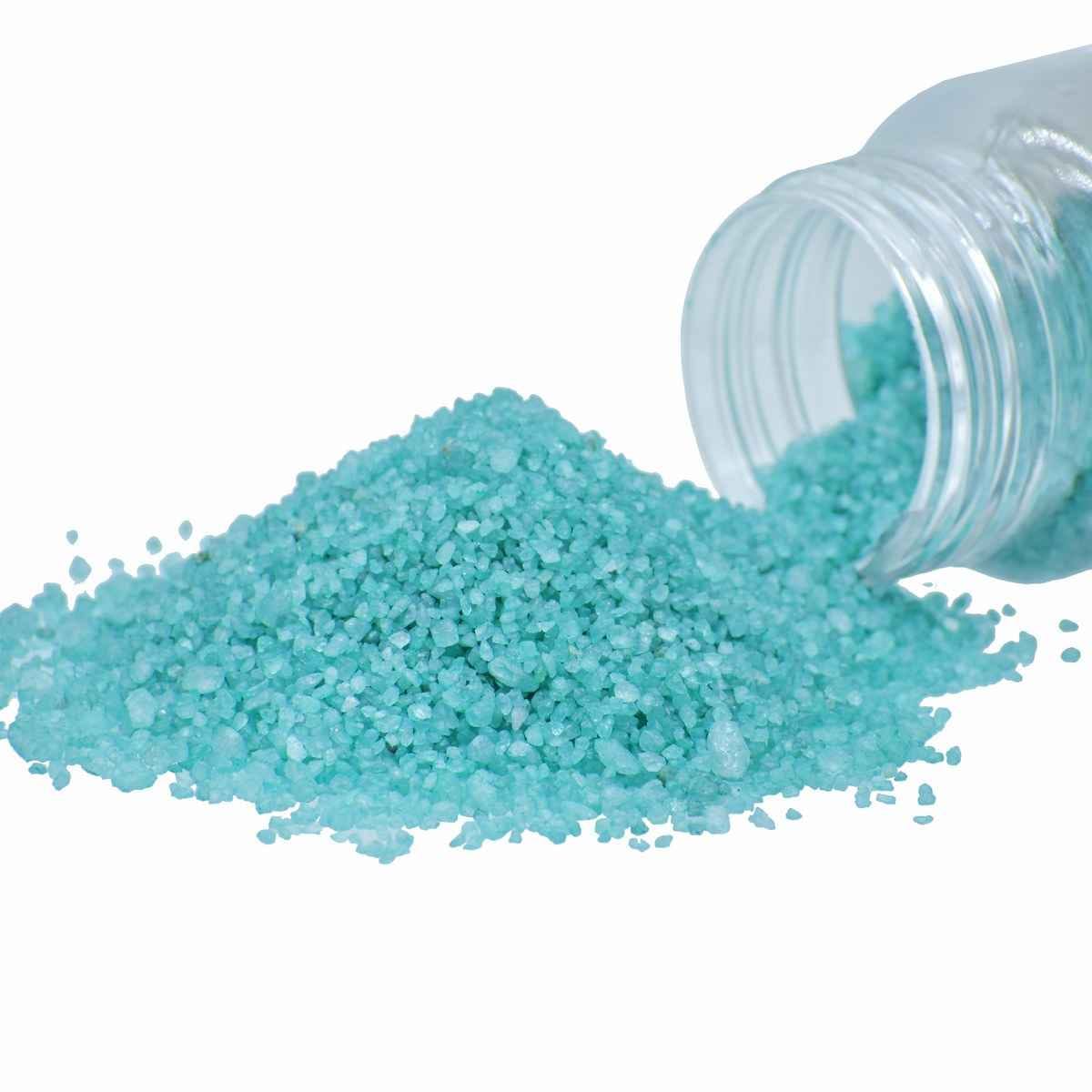 Coloured Sugar Sand 150 gms Green use in decoration, or use our sand to create a beautiful painting JCS150GN
