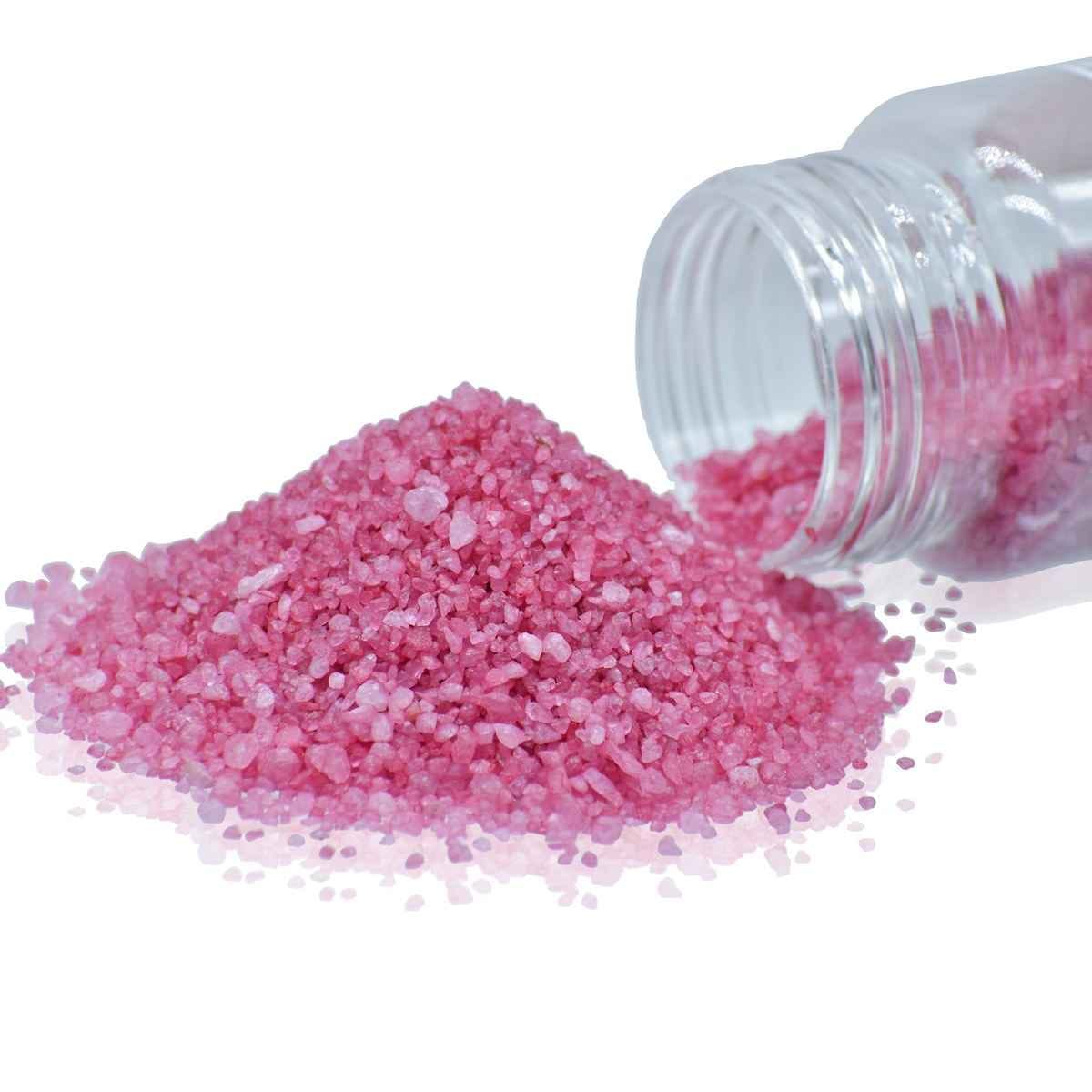 Coloured Sugar Sand 150 gms Magenta use in decoration, or use our sand to create a beautiful painting. CS150ME