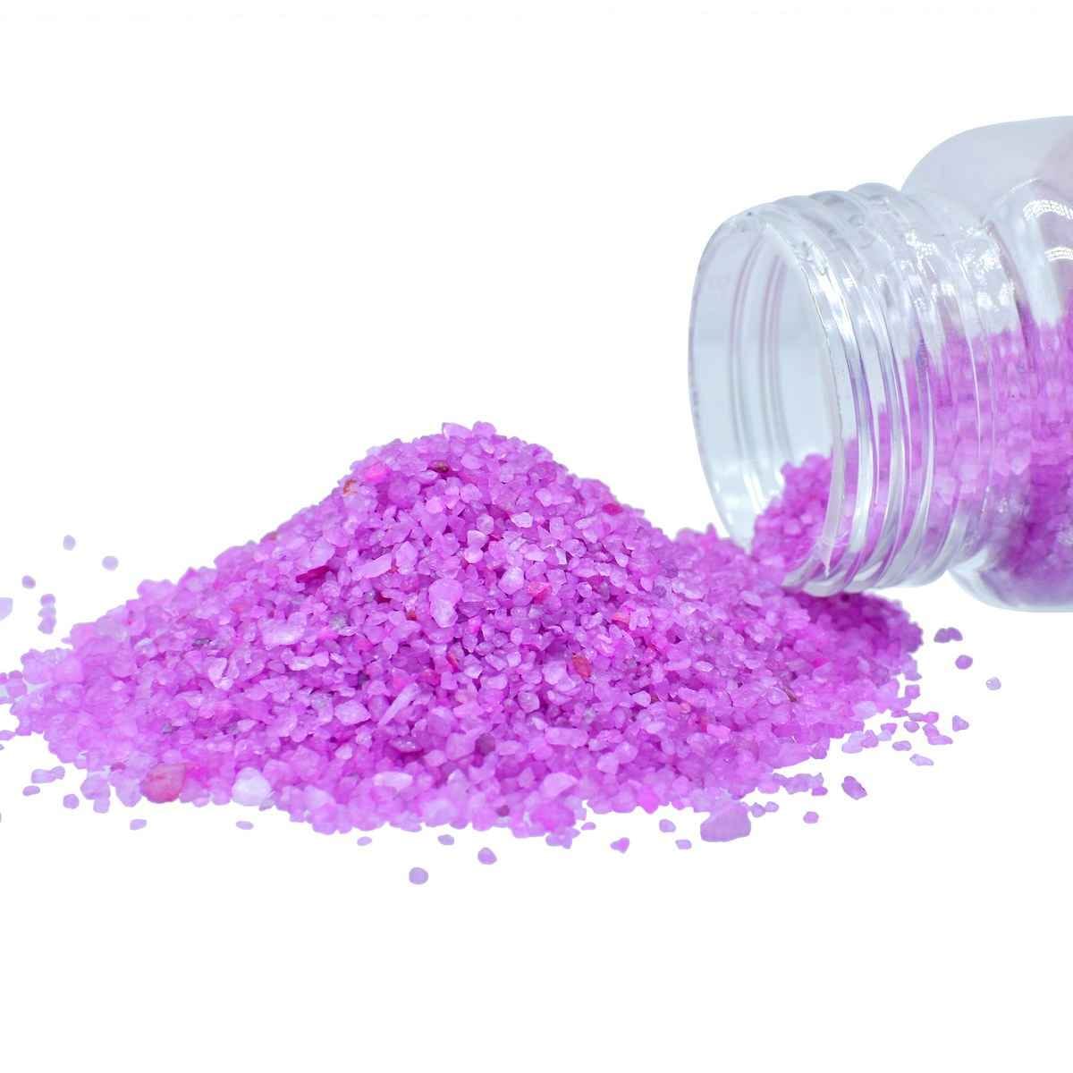 Coloured Sugar Sand 150 gms Pink use in decoration, or use our sand to create a beautiful painting. JCS150PK