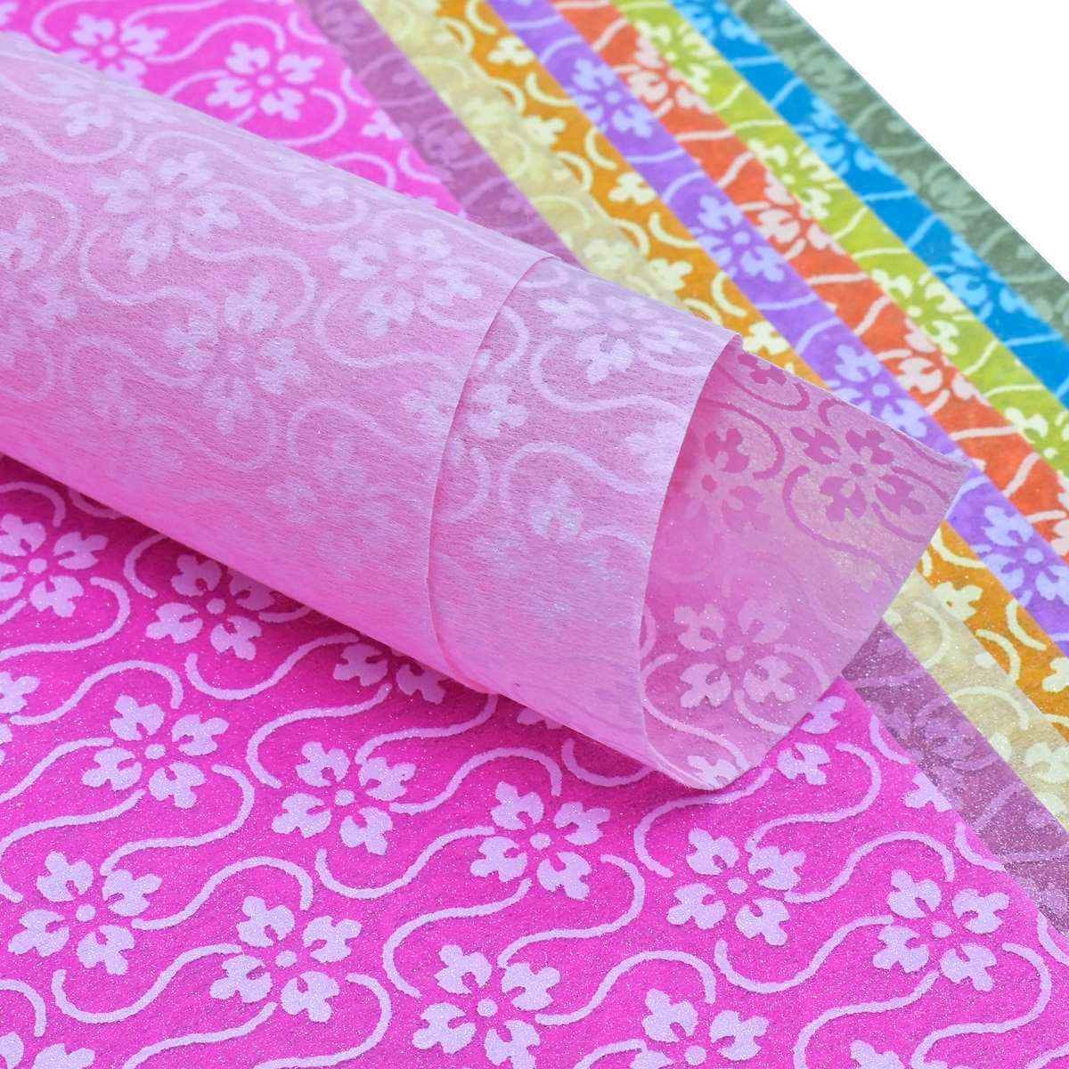 A4 Non Woven Paper Seamless pattern NO-1946 Pack of 10 Sheet WF-2