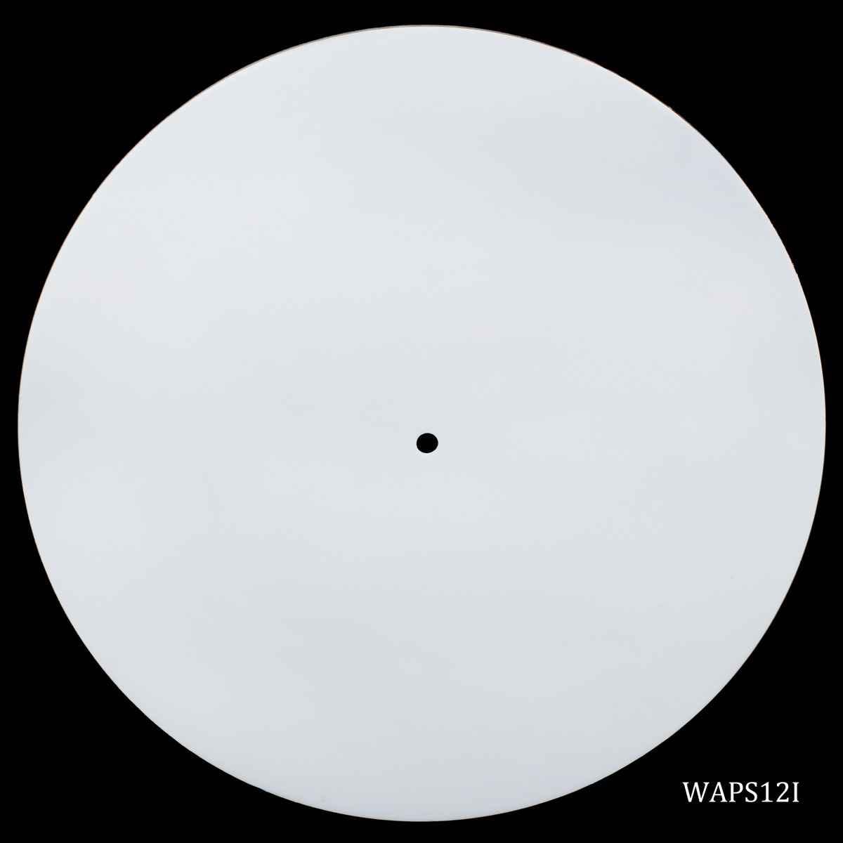 12 Inch White Round 3MM Acrylic Sheet With Hole For Clock Making WAPS12I1