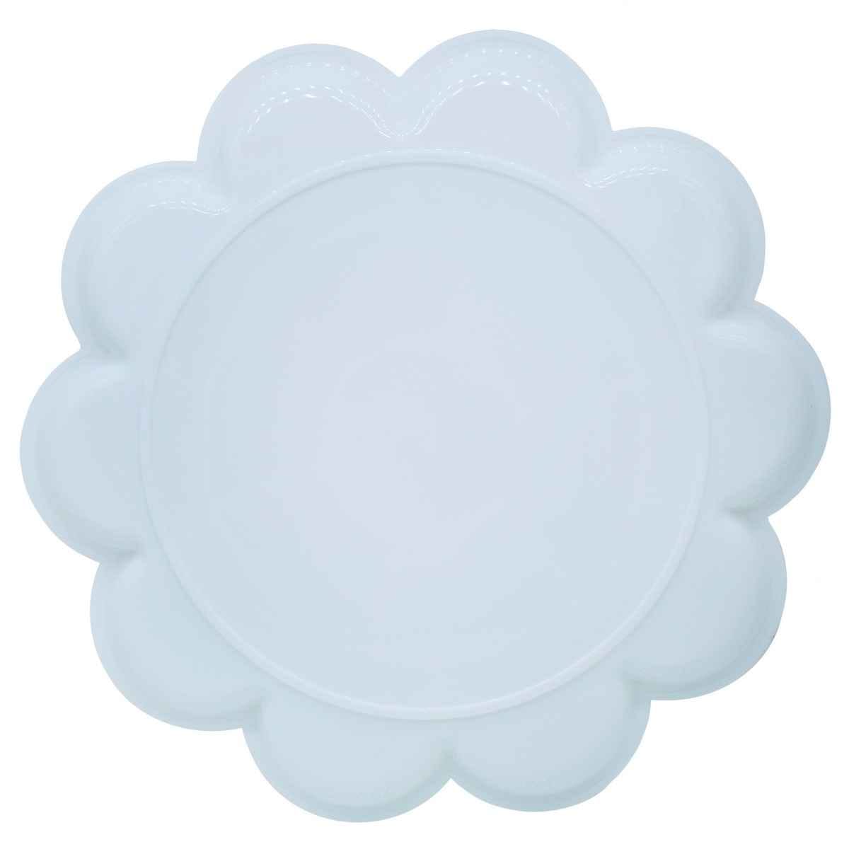 Colour Mixing Plate Round Flower Medium 16 compartments Size 27x16x1 Cm DS404