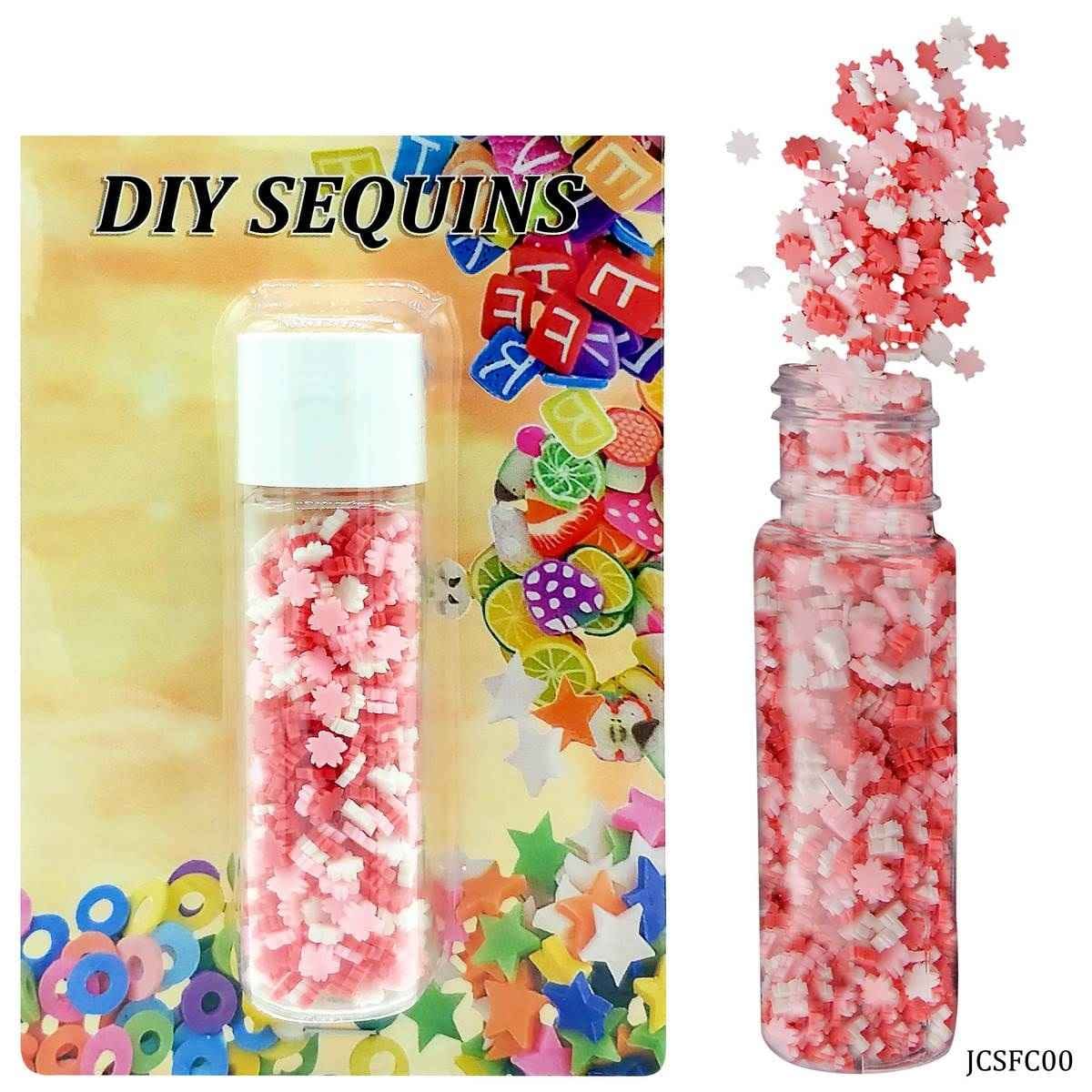Crafts Sequins Shaker Daisy Slice Cut 20 grams Bottle of Sequins JCSFC00