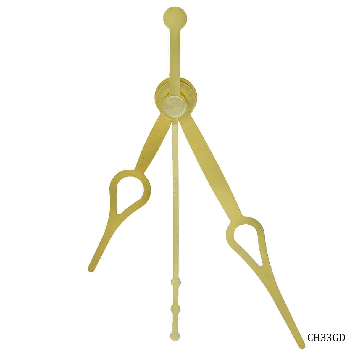 Sickosa Gold Clock Hands Set Small Mini CH33GD