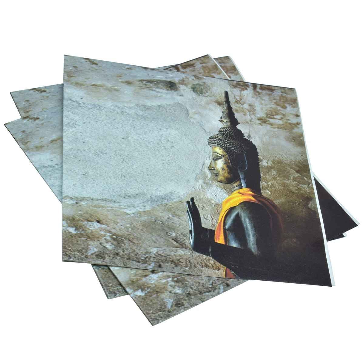 Crafts Decoupage Paper Gautam Lord Buddha Pack of 3 Sheets, Size 298 x 298 mm JDPG-12