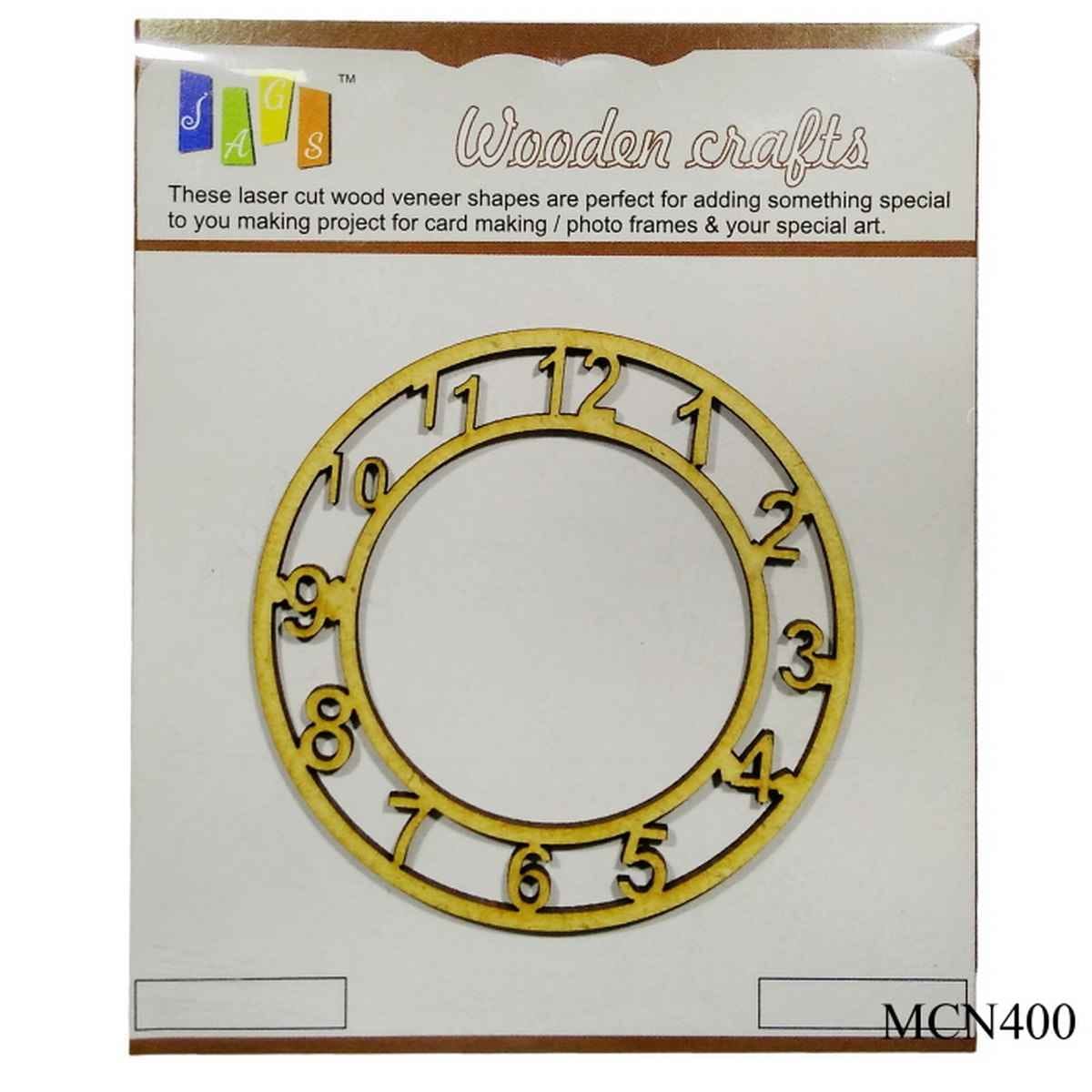 4 Inch MDF Clock Number MCN400