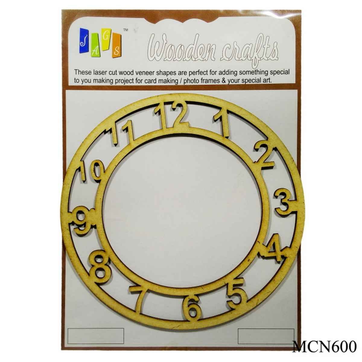 6 Inch MDF Clock Number MCN600