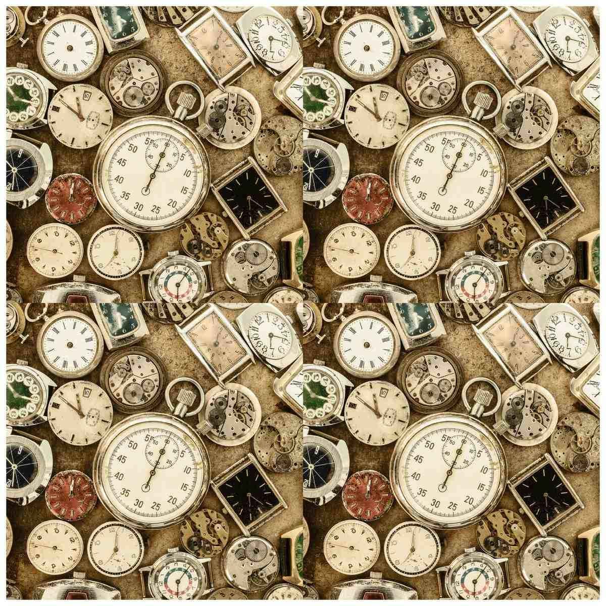 Crafts Decoupage Paper V Storp Watch Pack of 3 Sheets, Size 298 x 298 mm,JDPG-17