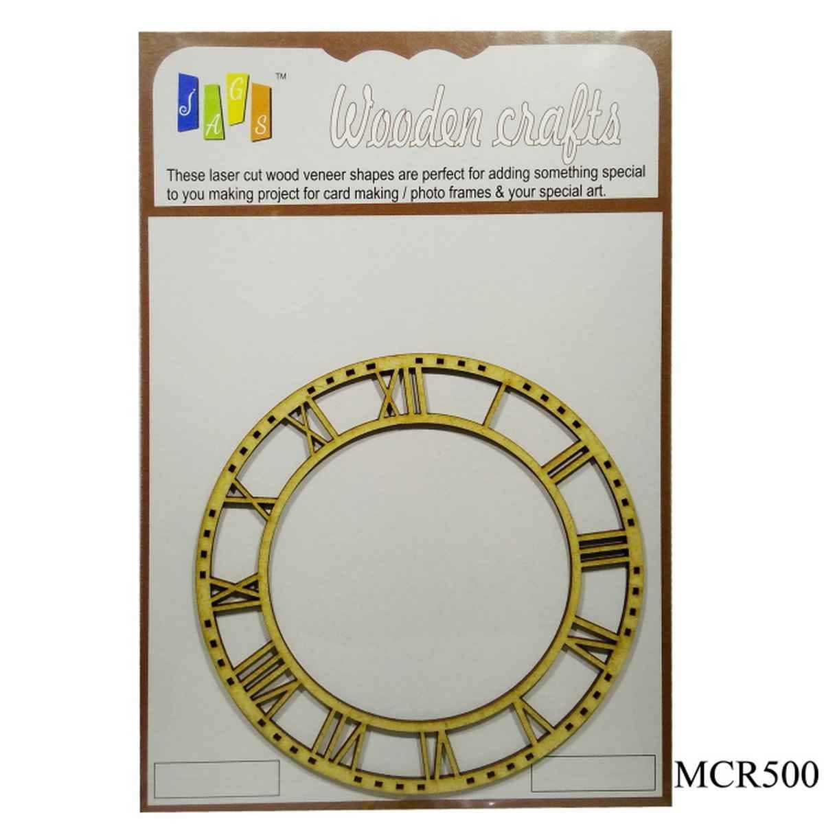5 Inch MDF Clock Roman Numbers MCR500