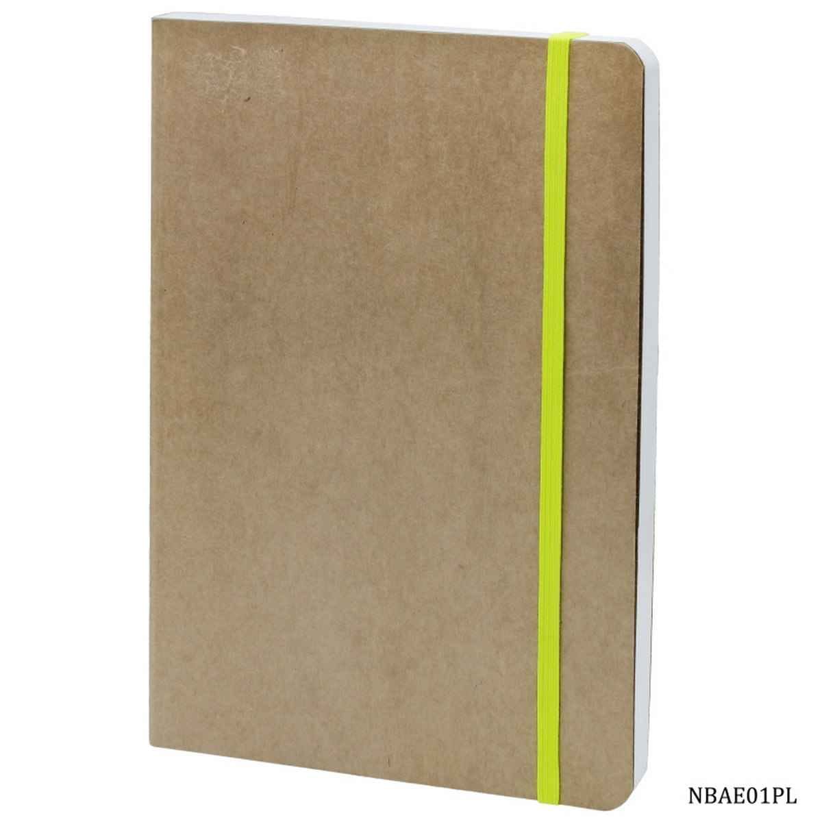 160 Pages A5 Eco-Friendly Notebook Soft Cover Plain NBAE01PL
