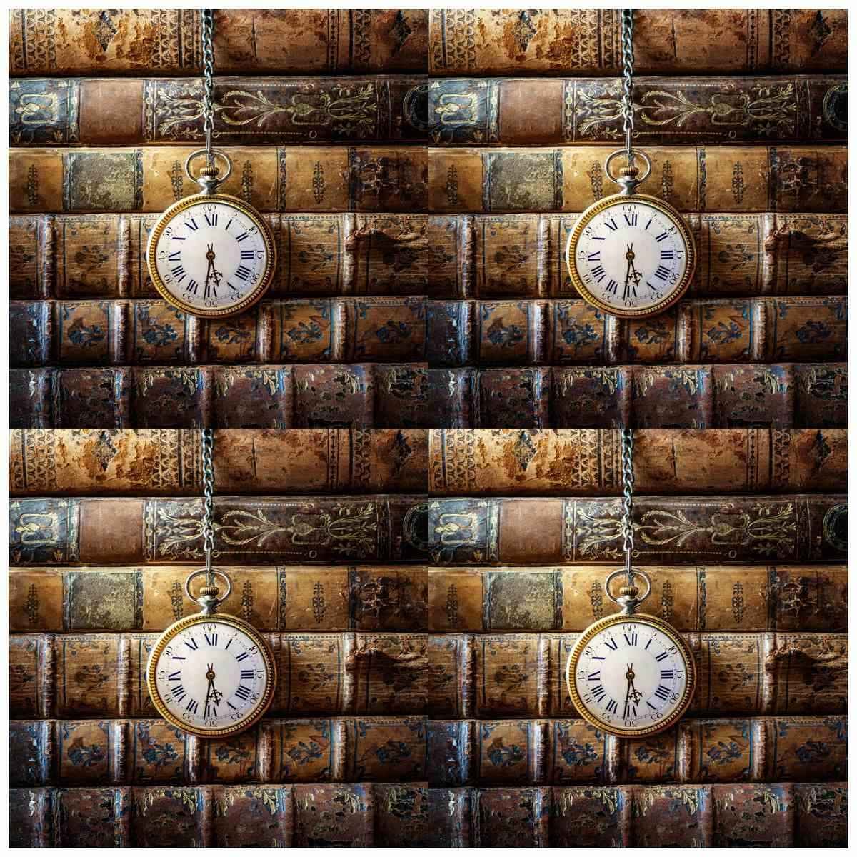 Crafts Decoupage Paper Vintage Watch Pack of 3 Sheets, Size 298 x 298 mm, JDPG-16